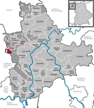 Kaart van Neuhütten