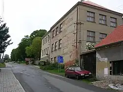 Straat in Neustupov (2009)