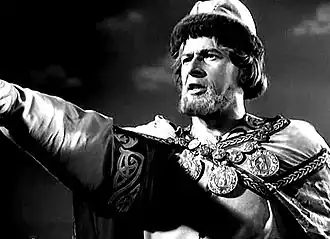 Nikolai Cherkasov in Alexander Nevski