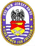 Embleem USS New Jersey