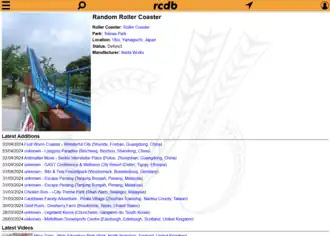 De hoofdpagina op 3 april 2024 (de afbeelding verandert na elke refresh)