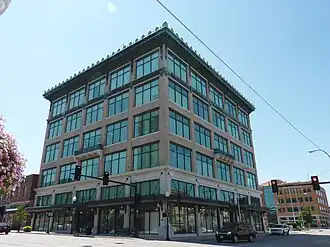 Het Newman-gebouw in Joplin