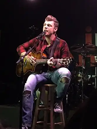 Nick Carter in 2016