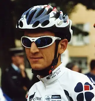 Nicolas Fritsch tijdens de Ronde van de Toekomst 2001