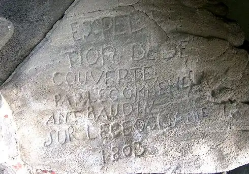 Monument Baudin Kangoeroe eiland