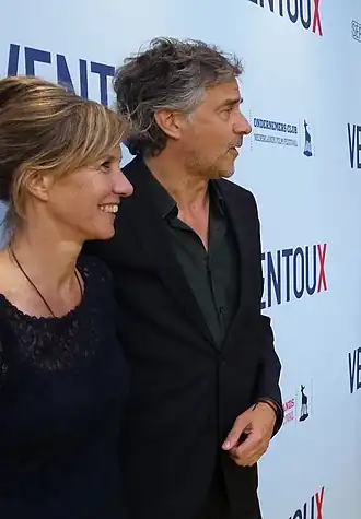 Leopold Witte tijdens de filmpremière van Ventoux (2015)