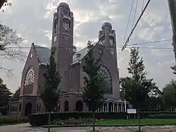 De Nieuwe Badkapel in Scheveningen van W.Ch. Kuijper.