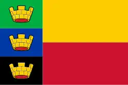 Vlag van de gemeente Nijefurd