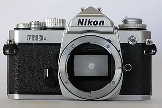 Nikon FM3A zonder objectief