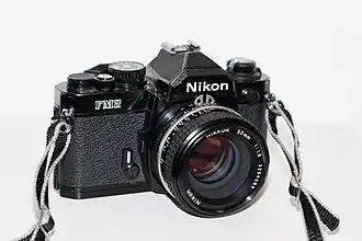 Nikon FM2 met objectief