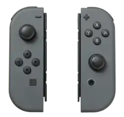 Twee losse Joy-Con-controllers