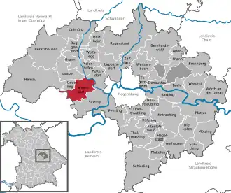 Kaart van Nittendorf