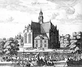Noorderkerk in de 17e eeuw