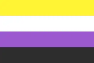 Non-binaire vlag (sinds&nbsp;2014)