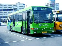 NoordNed 4748 op buffer Busstation in Leeuwarden.
