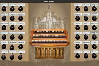 screenshot Norrfjärden Church Organ Sample Set