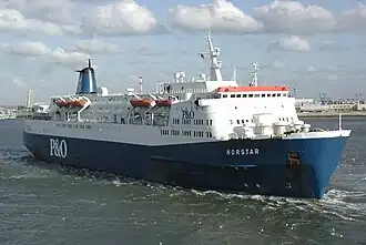 ms Norstar te Zeebrugge, mei 2001