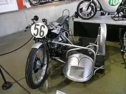 Norton Manx-Watsonian zijspancombinatie