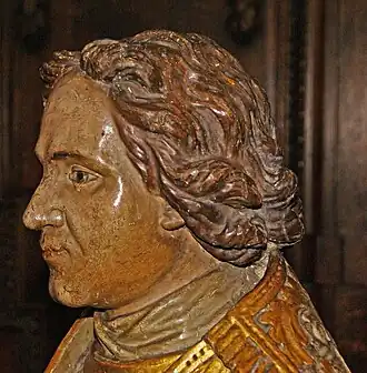 Luik, Sint-Janskerk: beeld (1691) van Notger