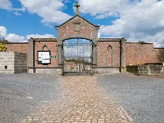 Toegang tot de begraafplaats