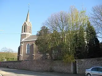 De kerk van Noville