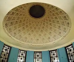 De koepel van binnen