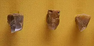 vuursteenkernen uit Beaugency