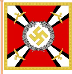 Vlag van de opperbevelhebber van de Luftwaffe, 1938-1940