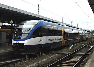 Ostseeland Verkehr 0002 op 13 september 2009 te Neubrandenburg