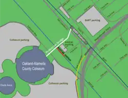 Het station en omgeving