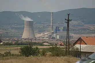 Bruinkoolcentrale in Obiliq