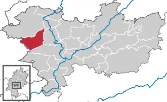 Kaart van Ober-Mörlen