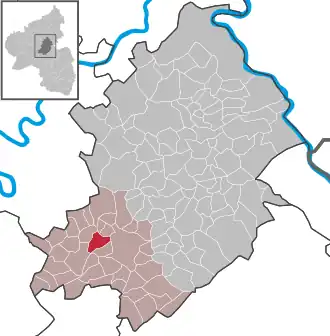 Kaart van Ober Kostenz