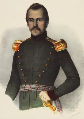 Ulrich Ochsenbein in 1847.