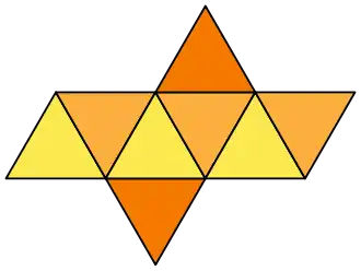 Opengesneden achtvlak