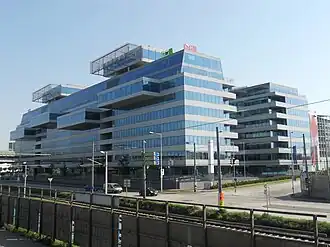 De hoofdzetel van de ÖGB te Wenen