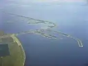 De Oesterdam met de Bergsediepsluis