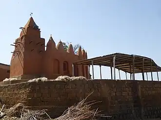 De oude moskee van Ségou