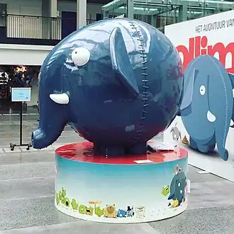 Olli van Ollimania in het Erasmus MC