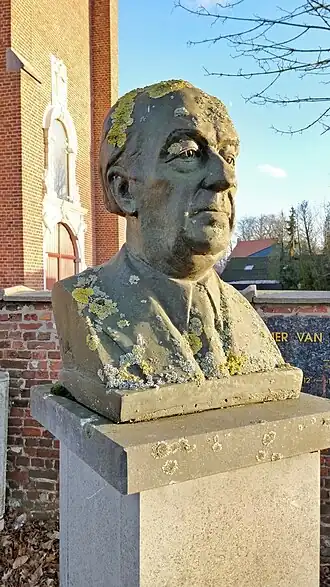 Borstbeeld Omer van Puyvelde (rond 2020)