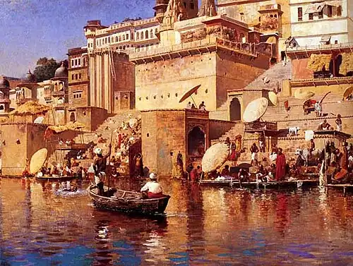 On The River Benares(ca. 1883)
