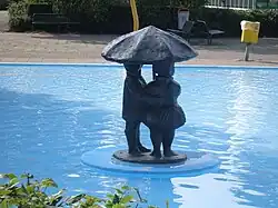 Beeld van Theo van de Vathorst bij Den Hommel (1966)