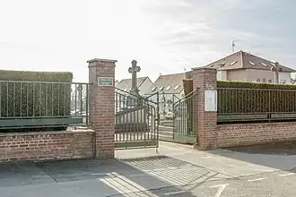 Toegang tot de begraafplaats