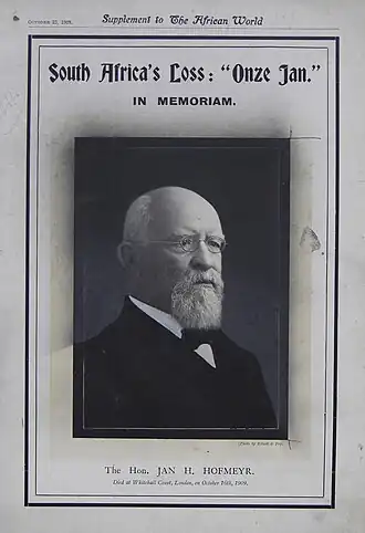 J.H. Hofmeyr (1845-1909)Collectie Zuid-Afrikahuis Amsterdam
