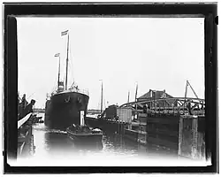 De Havenmeesterbrug. Foto van Jacob Olie (1902).