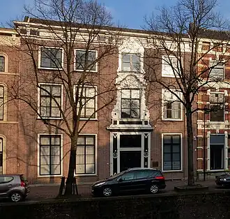 Het grachtenpand Oosthaven 52 anno 2018 - het voormalige Henrietta Hoffmanshuis