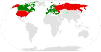alt=■&nbsp;Ondertekend en geratificeerd
■&nbsp;Ondertekend, niet geratificeerd■&nbsp;Landen die zich terugtrokken uit het verdrag