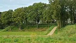 Opril naar het noordoostelijke bastion.