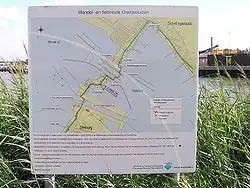 Plattegrond Oranjesluizen.