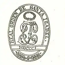 Het medaillon aan de achterzijde